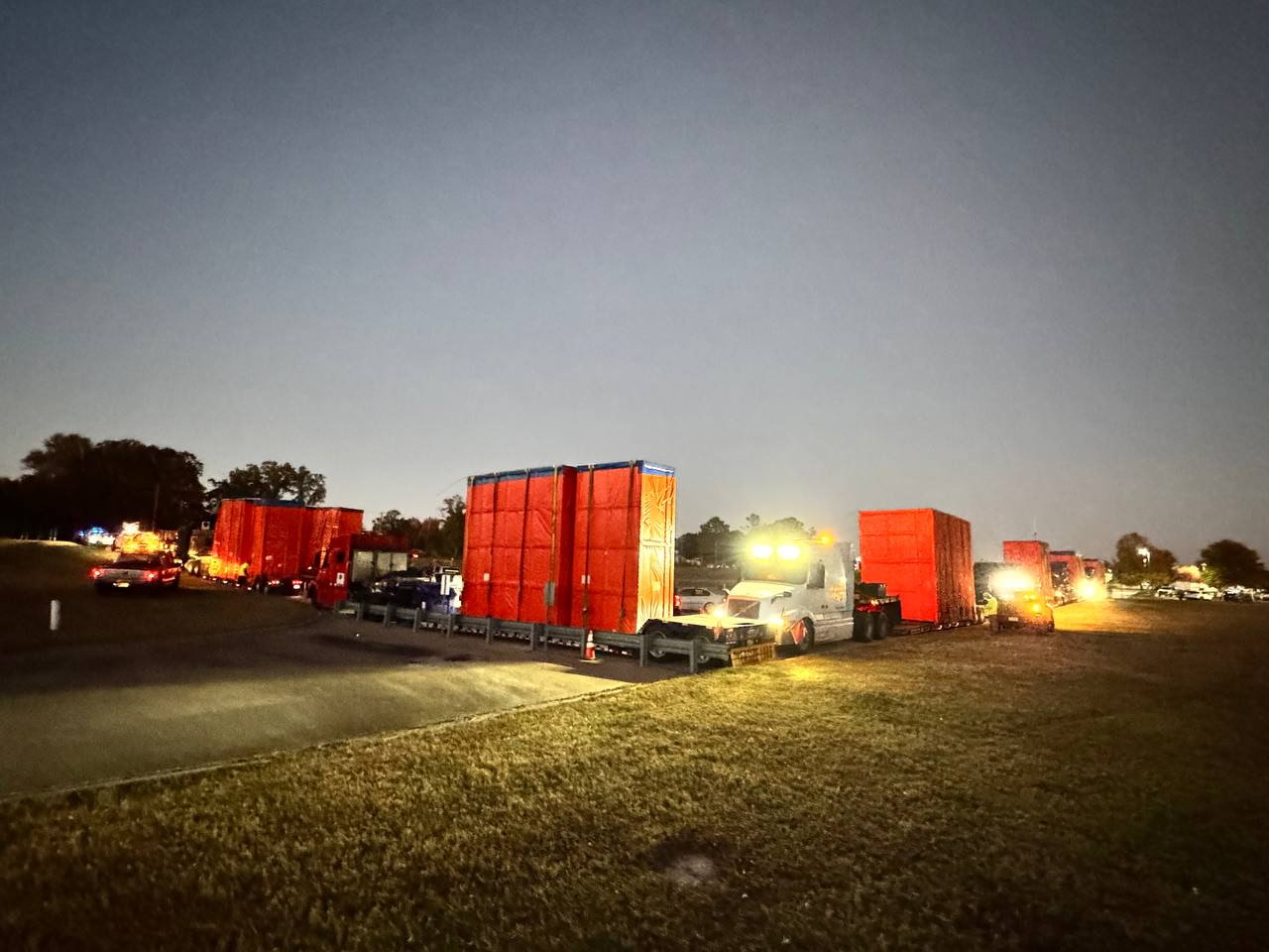 On-site staging